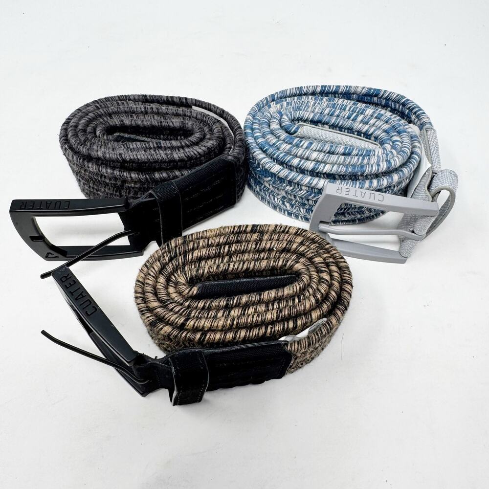 Travis Matthew Cuater Men’s Lot 3 Belt Woven Braided Golf Small